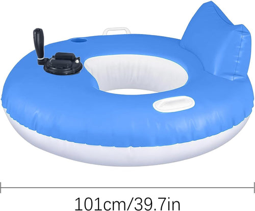 Elektrisch zwembad, gemotoriseerd, opblaasbaar, Lounger Lakes & Pools, comfortabele hellingsmat 360 graden, oplaadbare waterstoel voor dames en heren, zomerstrand met bekerhouders